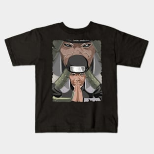 HIRUZEN SARUTOBI MERCH VTG Kids T-Shirt